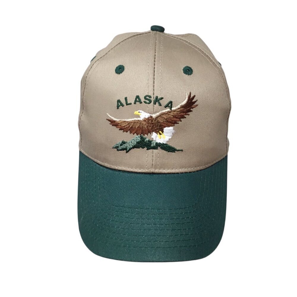Alaska Shirt Company NWT Bald Eagle Men's Hat Baseball Cap Souvenir Embroidered - Picture 2 of 7
